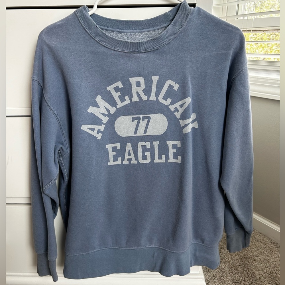 American Eagle Blue Sweatshirt